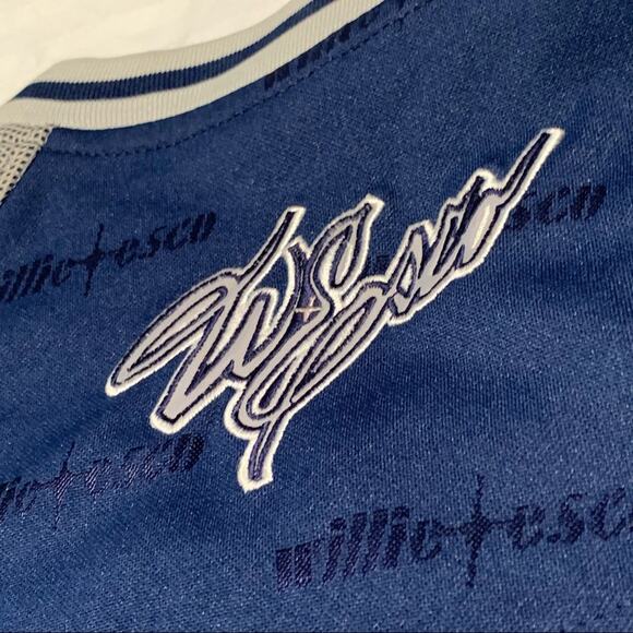 VINTAGE 90's COLORADO ROCKIES MLB WILLIE ESCO NAS HIP HOP JERSEY XL CLEAN - Picture 9 of 12